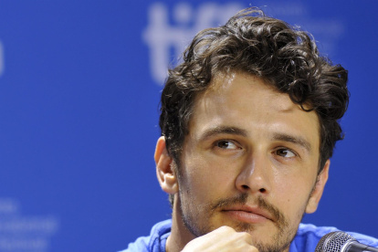 Fotografía de archivo en la que se registró al actor estadounidense James Franco, en Toronto (Canadá).
