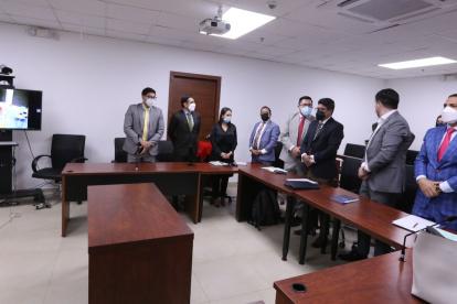 Diligencia. La semana pasada no se pudo cumplir la disposición del juez.