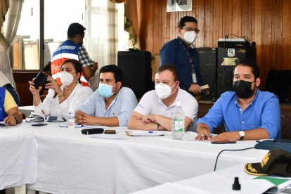 Socavón. Más de 300 personas han sido afectadas en Zaruma.