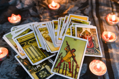 Referencial cartas del tarot.