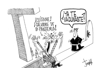 Con los tuyos y con la comunidad.