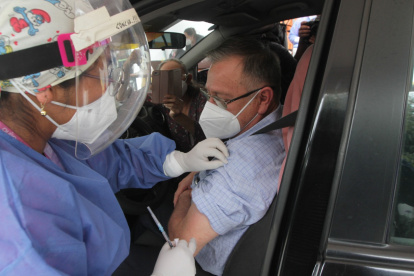 Dosis. Un millón de personas han sido vacunadas con el refuerzo.