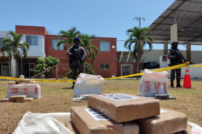 Almacenamiento. Los sitios cercanos a los puertos han sido utilizados para el almacenamiento del alcaloide.