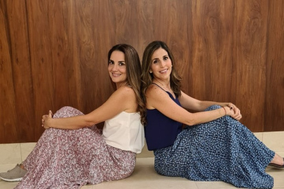 Además de socias, también son vecinas y comparten una amistad desde la época del colegio.