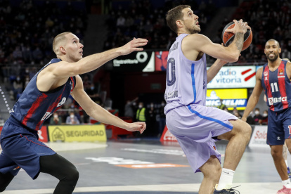 Jugadores de la Euroliga en la última jornada