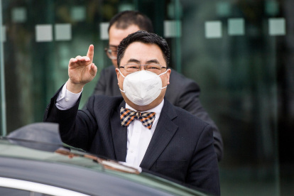 Imagen de archivo del representante chino en las negociaciones nucleares de Viena, Qun Wang.