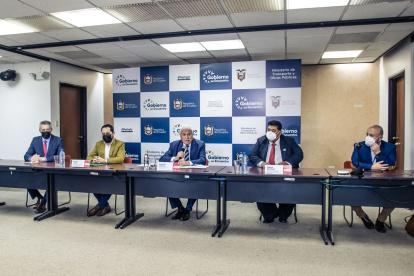 El Ministerio de Transporte y Obras Públicas brindó una rueda de prensa este martes.