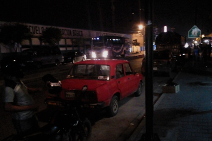 Este es el estado en el que se encuentra la avenida actualmente.