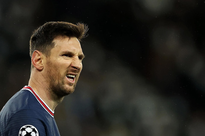 El jugador argentino del Paris Saint Germain, Lionel Messi, en una imagen de archivo.
