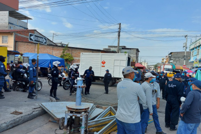 Situación. Los juegos invadían la vía pública y no tenían autorización.