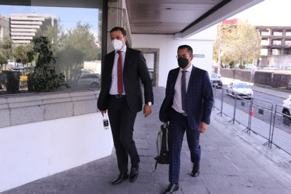 Patrocinio. El abogado Marcelo Icaza patrocina a la pareja del exministro de Salud Mauro Falconí, la posible víctima.