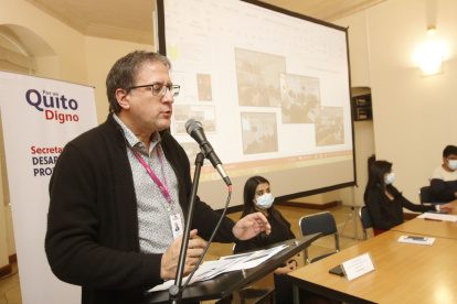 La presentación del plan se hizo en el Centro Cultural Metropolitano.