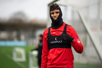 Piero Hincapié ya trabajó este miércoles. El seleccionado nacional cumplió un trabajo físico