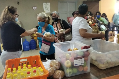 El comedor comunitario de la fundación Otoño Inolvidable espera ampliar su atención este año.