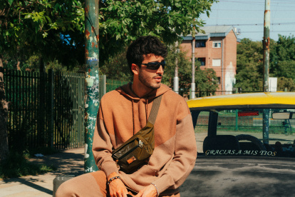 Yatra en las grabaciones de su último videoclip.