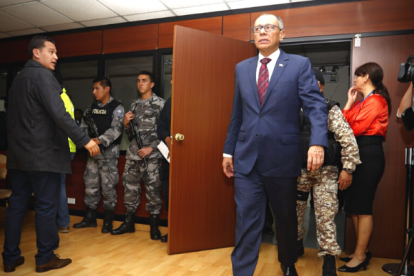 Sentenciado. Jorge Glas está preso desde 2017. Inicialmente fue investigado por corrupción en el caso Odebrecht.