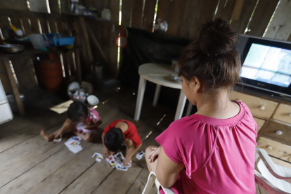 Deserción. En los sectores populares hay cientos de niños que han abandonado la escuela, mientras que otros ni siquiera están matriculados