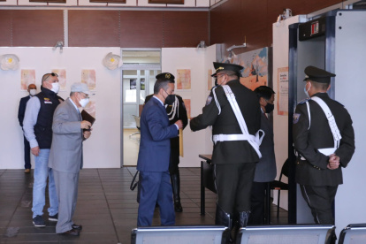 Wladimir Arostegui, abogado de Diego Vallejo, llega a la audiencia en la Corte Nacional de Justicia por recurso de revisión en el caso asociación ilícita en contra de su defendido.