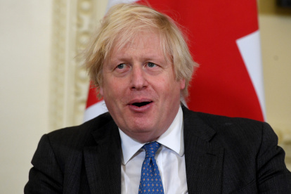 Boris Johnson, primer ministro británico