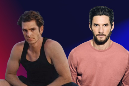 Andrew Garfield y Ben Barnes.