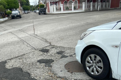 Calles. En Dolores Sucre y Ángel Felicísimo Rojas se ve este problema.