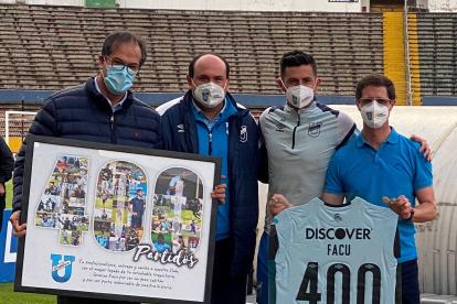 Facundo Martínez terminó el 2021 cumpliendo 400 partidos con la Universidad Católica y clasificando a Copa Libertadores.