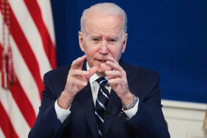 El presidente de Estados Unidos, Joe Biden, expresó sus dudas sobre el futuro de los dos proyectos de reforma electoral./Oliver Contreras /EFE