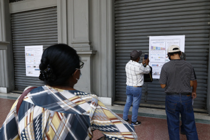 Ante el aument de contagio de la variante ómicron, la atención en ventanillas sigue suspendida.