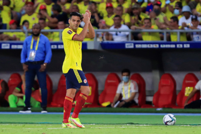 El jugador Radamel Falcao de Colombia, en una fotografía de archivo.