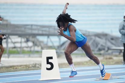 Nicole Caicedo, velocista, ha logrado éxitos dentro y fuera del país.