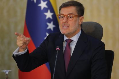 El ministro venezolano de Relaciones Exteriores, Félix Plasencia, en una fotografía de archivo.