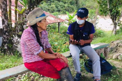 Proceso. El INEC realizó en diciembre de 2021 un censo piloto en el cantón Limón Indanza, Morona Santiago.