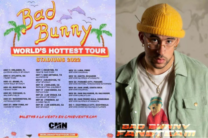 Bad Bunny detalles de la gira.