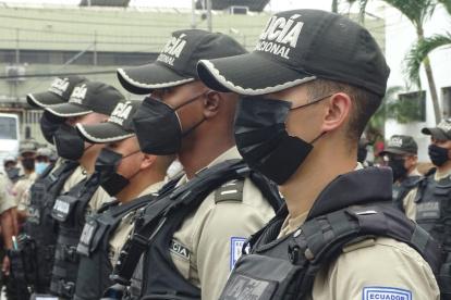 El contingente policial fue presentado mediante una ceremonia en el cuartel Modelo.