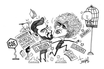 Ahora se pelean como COE y GADtos