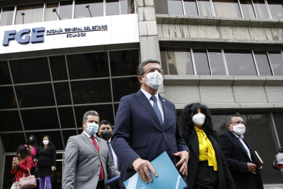 Retaliación. El procurador asegura que el juicio presentado en su contra es una retaliación dispuesta desde Bélgica.