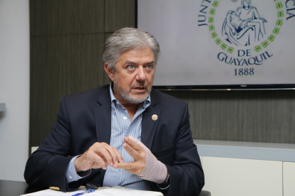 Cordovez es el director de la Junta de Beneficencia de Guayaquil (JBG), entidad de la que es miembro desde el 2014.
