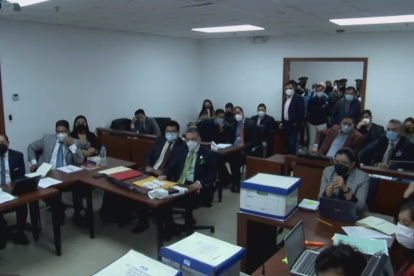 Diligencia. Este viernes no se realizó la audiencia preparatoria de juicio del caso de Sebastián Yunda, prófugo  de la justicia.