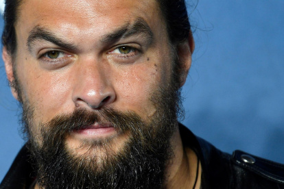 Fotografía de archivo en la que se registro al actor estadounidense Jason Momoa, en Londres (Reino Unido).