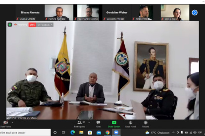Desde el Ministerio de Defensa se expuso que en la Ley del Uso Progresivo de la Fuerza debe existir un articulado para el trabajo en conjunto entre Policías y Militares.