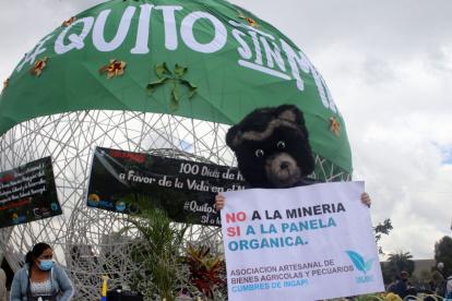 Acciones. Esta causa ha provocado varias movilizaciones de grupos sociales y ambientales en Quito.