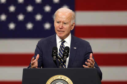 En la imagen, Joe Biden, presidente de Estados Unidos.