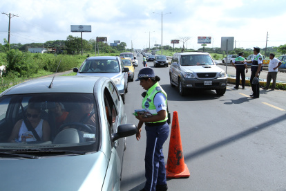 Hasta ahora, la vía estaba al control de la Comisión de Tránsito del Ecuador (CTE).