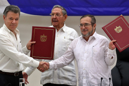 Cinco años han pasado desde que el entonces Presidente Juan Manuel Santos firmara la paz con las FARC.