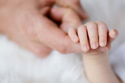 Referencial de bebé, tomada de stock.