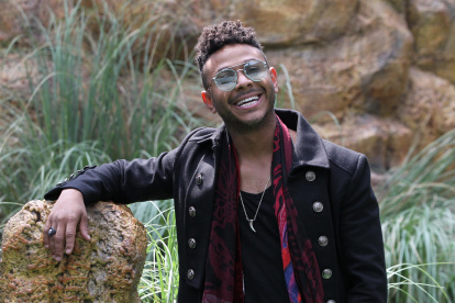 Fotografía de archivo del cantante Kalimba.