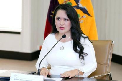 Ayer. En rueda de prensa anunció su salida, tras tres años en el cargo.