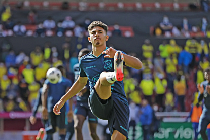 Jeremy Sarmiento es uno de los nuevos valores de la selección nacional.