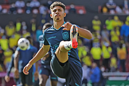 Jeremy Sarmiento fue uno de los descubrimientos de Alfaro en las eliminatorias a Qatar 2022