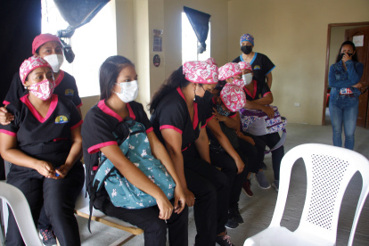 Las alumnas lamentaron tener que vivir situaciones de este tipo en la provincia.